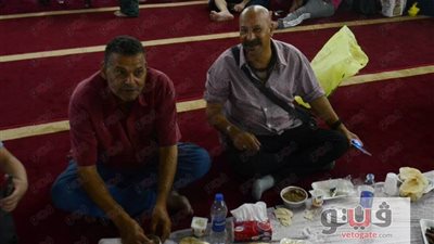 بالصور.. أهالي بورفؤاد ينظمون أكبر مأدبة سحور بالمجمع الإسلامي