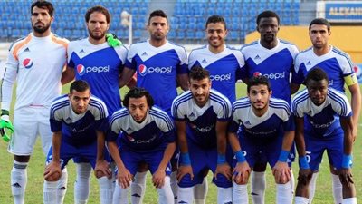 سموحة يختتم استعداده للإنتاج الحربي بملعب الدفاع الجوي