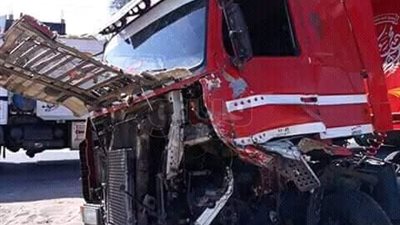 مصرع سائق وتباع في تصادم سيارتين بطريق «إسكندرية ــ القاهرة»