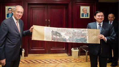 وفد صيني يزور اقتصادية قناة السويس