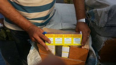 إحباط تهريب 20 طناً من الألعاب النارية بميناء غرب بورسعيد