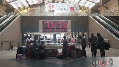 محطة مصر تفتح أبوابها للمسافرين لقضاء إجازة العيد «تقرير مصور»