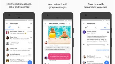 إضافة خيار تسجيل تحية البريد الصوتي لـGoogle Voice عبر الهواتف