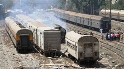 تشكيل لجنة من وزارة النقل لمعاينة حادث «قطار الشرابية»