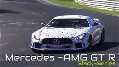 بالفيديو.. مرسيدس تختبر قوة محرك سيارتها «AMG GT»