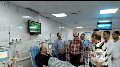 «مميش» يتفقد مستشفى هيئة قناة السويس في الإسماعيلية