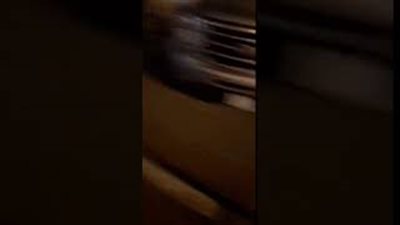 سائق يتسبب في حادث تصادم أثناء هروبه من الشرطة (فيديو)