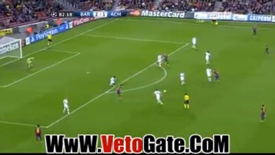 بالفيديو.. ميسي يحرز الهدف الثالث لبرشلونة في ميلان