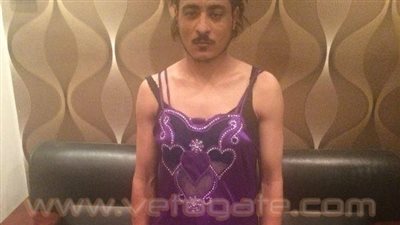 علقة ساخنة لقهوجي ارتدى نقابا لمقابلة عشيقته بشبرا الخيمة