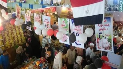حملات تموينية لضبط الأسعار والتوسع في معارض أهلا رمضان بأسيوط