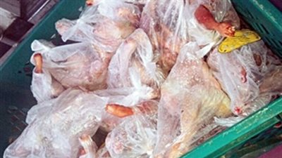 التحفظ على دواجن وسلع غذائية فاسدة في الفيوم