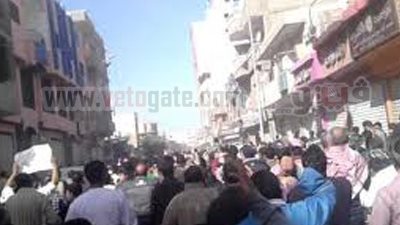 قطع الطريق الدولى بسيناء