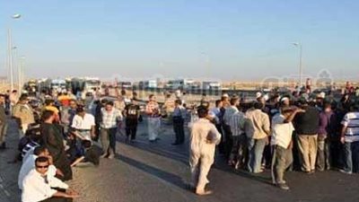 الجيش يتدخل لإنهاء تظاهر أهالي 