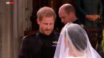 وصول العروس ماركل لكنيسة سان جورج لبدء مراسم الزواج