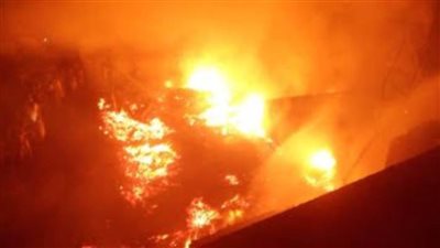 إخماد حريق بمخازن إدارة يوسف الصديق التعليمية في الفيوم