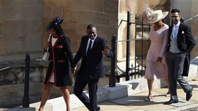 أوبرا وينفري تحضر زفاف الأمير هاري وماركل (صور)