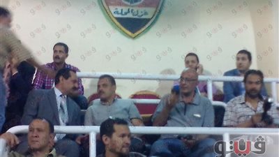 بالصور.. محافظ الغربية يشهد مباراة طنطا ووادي دجلة