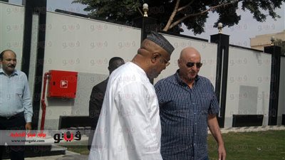 بالصور.. سفير غانا يصل إلى 