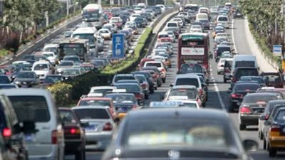 تكدس مرورى بـ 