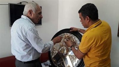 شمس «الأهلي» يطمئن على ترتيبات الاحتفال بالدوري