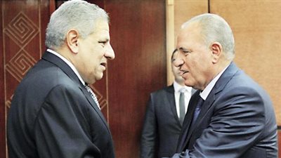 «محلب» و«الزند» يتوجهان إلى النيابة الإدارية لبحث أوضاع الهيئة