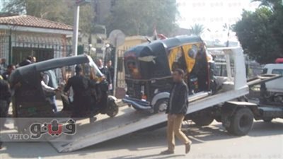 التحفظ على 50 قلب شيشة في حملة بالهرم