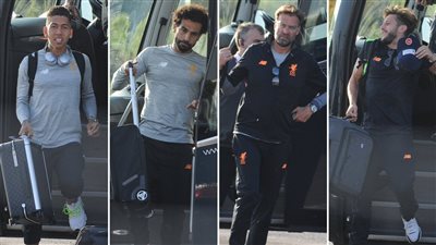 ليفربول يعود إلى إنجلترا بعد انتهاء معسكره بإسبانيا (صور)