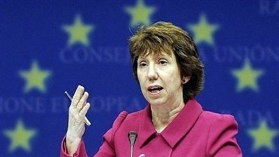 آشتون تدعو إسرائيل للتراجع عن بناء المزيد من المستوطنات