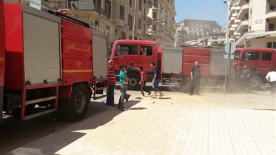 السيطرة على حريق في عقار سكني بحدائق القبة