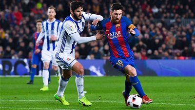تعادل سلبي بين برشلونة وريـال سوسيداد في الشوط الأول