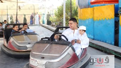 بالصور.. إقبال الأطفال على الألعاب احتفالا بعيد الفطر في قنا