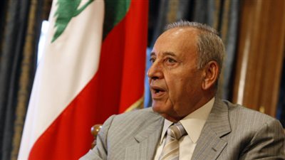 رئيس مجلس النواب اللبناني يستقبل سحر نصر وقابيل بـ«عين التينة»