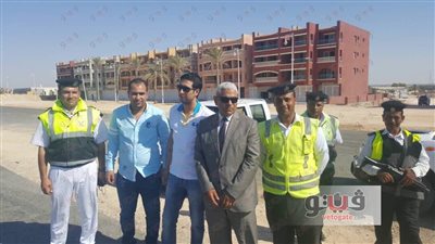 بالصور.. مدير إدارة المرور يتفقد الخدمات على الطرق
