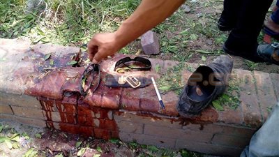 بالصور.. النيابة تنتهي من معاينة انفجار محكمة مصر الجديدة