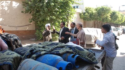 ضبط سيارة تحمل 37 أسطوانة غاز قبل بيعها بالسوق السوداء بدمياط