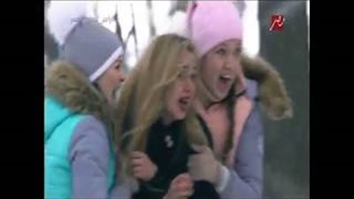 انهيار هنا الزاهد في برنامج «رامز تحت الصفر» (فيديو)