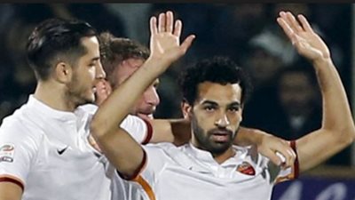 بالفيديو.. محمد صلاح يقود روما لفوز على ميلان بثلاثية