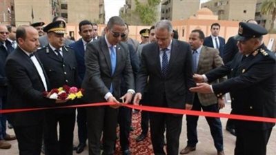 محافظ الفيوم يفتتح تطوير قسم مرور أبشواي