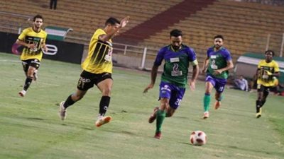 المقاصة يتعادل مع الإنتاج الحربي 1/1 بالدوري في أول ظهور مع إيمانويل أمونيكي