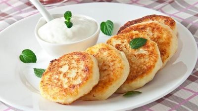 طريقة عمل بان كيك بالجبن الكيري