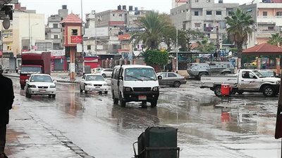 هطول أمطار غزيرة مصحوبة بموجة برد شديدة على شمال سيناء