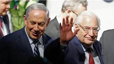 السفير الأمريكي: لجنة مشتركة لرسم حدود إسرائيل وفق خطة ترامب