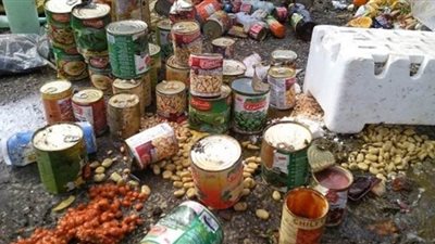 تحرير 929 قضية وضبط 6 أطنان سلع غذائية فاسدة