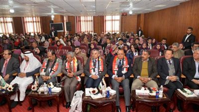 انطلاق فعاليات اللجنة التنفيذية لكليات الآداب باتحاد الجامعات العربية بآداب المنصورة