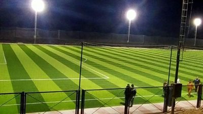 الوادي الجديد تتسلم ملعبي كرة قدم بتكلفة 3 ملايين جنيه | صور