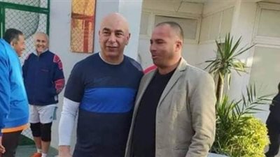 حسام حسن يظهر في مقر الأهلي بالجزيرة