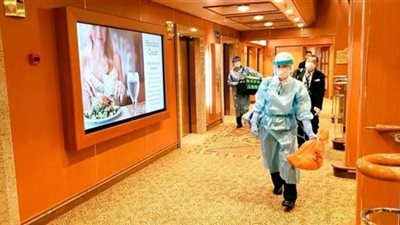 6 إصابات إضافية بفيروس كورونا على متن سفينة في اليابان