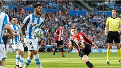 سوسيداد يفوز على بيلباو 1/2 في الدوري الإسباني