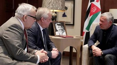 ملك الأردن يتسلم رسالة من بوتين حول القضية الفلسطينية والأزمة السورية