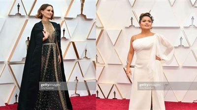 ناتالي بورتمان وسلمى حايك تخطفان الأنظار بحفل الأوسكار (صور)